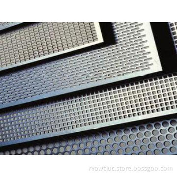 Electro Galvanized  Perforated Metal Sheets & Plates With d